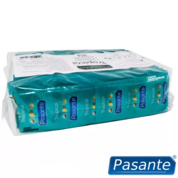 Pasante - trópusi ízű óvszer 144 db-os kiszerelés