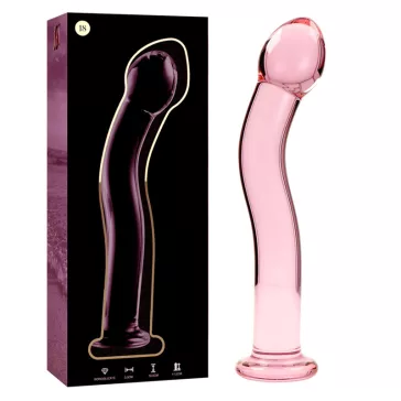   Ibiza Nebula 18 - prémium boroszilikát üveg dildó 18,5 cm