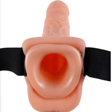   Fetish Fantasy Series – állítható hámos, távirányítós pénisz 23 cm