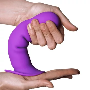   ADRIEN LASTIC - HITSENS VIBE 3 – prémium szilikon dildó lila