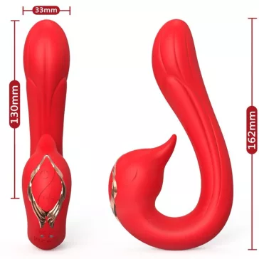   ARMONY - Delfin vibrátor, több pozícióval és hőhatással