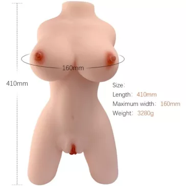 ARMONY - élethű női torso modell 4