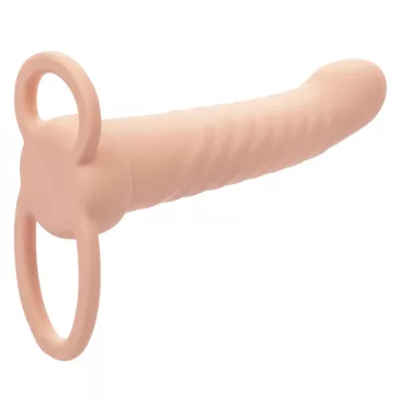   CALEXOTICS - ribbed dupla behatoló vibrátor 10 rezgésfunkcióval