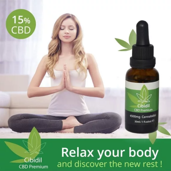 CibidiL Relaxing – 15% CBD olaj a harmóniáért és wellnessért