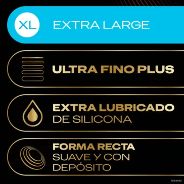   Durex - Totális összekapcsolódás XL, latexmentes óvszer 10 db