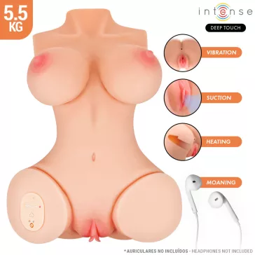   INTENSE DEEP TOUCH – távirányítós vibráló anál és vaginális maszturbátor