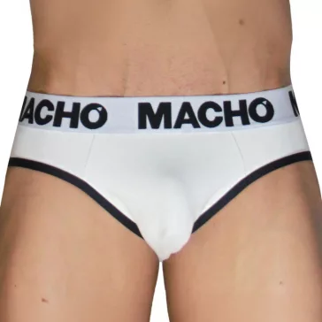 Macho férfi alsó push-up hatás fehér-fekete L