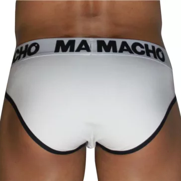Macho férfi alsó push-up hatás fehér-fekete L