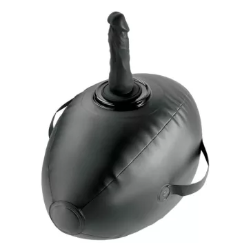   Fetish Fantasy Series Felfújható erotikus ülőke integrált dildóval 41,9 cm fekete