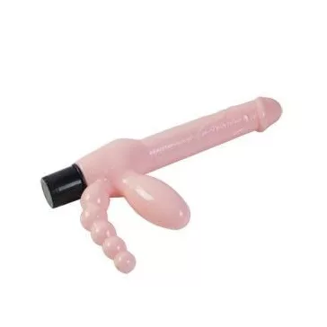  BAILE – vibráló anál stimuláló nélküli heveder 25,4 cm
