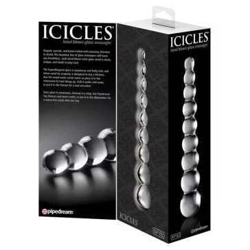 ICICLES - elegáns üvegből készült masszírozó