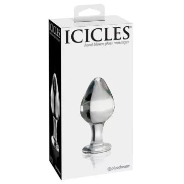  ICICLES - üveg masszírozó prémium érzéki felfedezéshez
