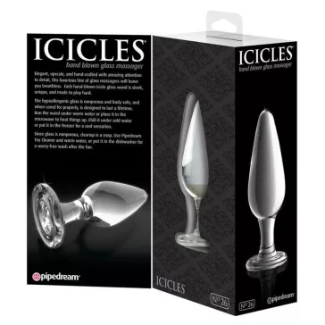 ICICLES - elegáns üveg masszírozó eszköz