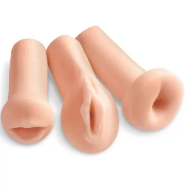   EXTREME TOYZ – háromlyukú prémium maszturbátor készlet