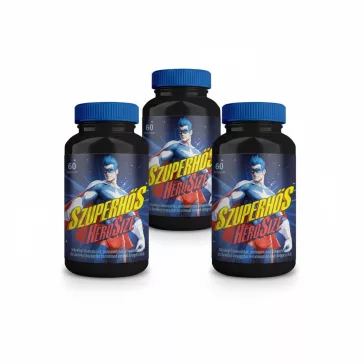   Mesterhármas - Szuperhős Hero Size méretnövelő kapszula - 60 DB