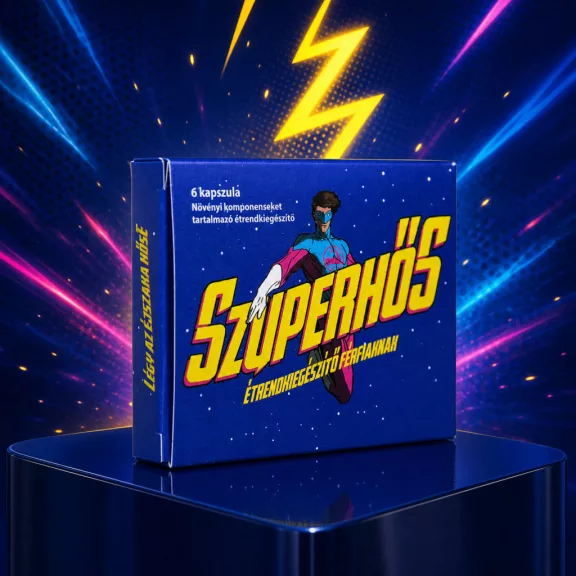 Szuperhős Alkalmi potencianövelő kapszula - 6 db