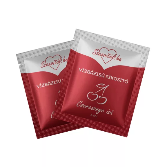 Szexvitál Vízbázisú síkosító 5 ml - Cseresznye izű Szexvitál Vízbázisú síkosító 5 ml - Cseresznye izű