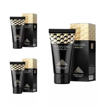 Mesterhármas - Titán Gél Gold (50ml) csomag - 3 db